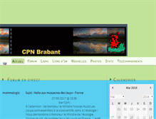 Tablet Screenshot of cpnbrabant.eu